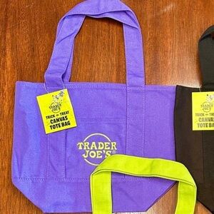 💜 TJ’s MINI CANVAS TOTE